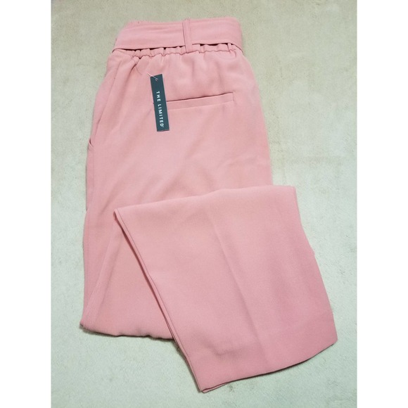 The Limited Pants - THE LIMITED NWT Women's Tie Waist Crop Casual Pants Pockets Size 8 Color…
